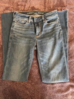 American Eagle Next Level High - Waisted Skinny Kick Jean